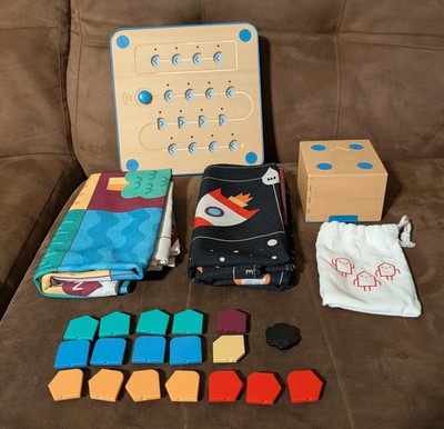 Primo Cubetto Robot Coding Play Set  w/ extra map STEAM STEM toy Ages 3+
