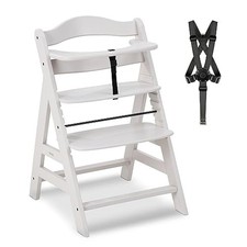 hauck Seggiolone Pappa in Legno Alpha+ - Seggiolone Evolutivo da 6 mesi fino a 9