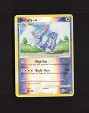 Purugly 36/130 Diamond & Pearl Reverse Holo Pokemon Card DMG on eBay