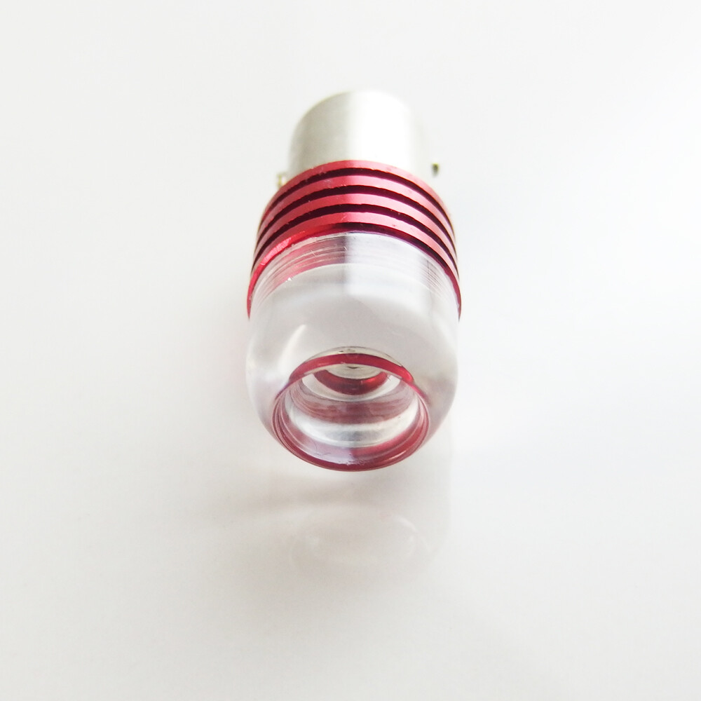 Red 5-times Strobe Flashing Rear Alert Safety LED Brake Light Tail ...