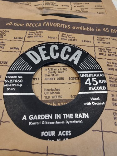 Vintage Decca 45 collection- Bing Crosby, Russ Morgan, Mills Brothers, Al Albert - Imagen 3 de 17