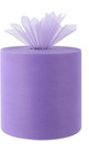 Tulle Fabric 6" x 200 Yards Tulle Organza Fabric Purple DIY Party Decor Birthday