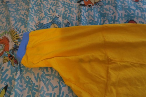 Vintage 80s 90s Russell Athletic Mays High School Band Yellow Ringer T-Shirt LRG - Picture 10 of 10