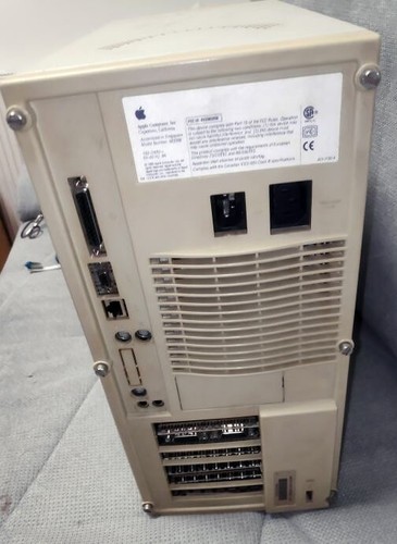 RARE Retro Apple Mac Power Macintosh 9500/200 M3098 WORKING + FREE MOUSE - Picture 2 of 6