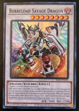 Borreload Savage Dragon RA01-EN033 1st Ed. Super Rare Rarity Collection Yu-Gi-Oh