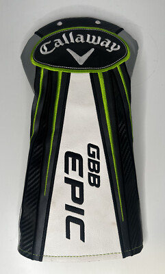 Callaway GBB Epic Black White Lime Green Driver Headcover (USED)