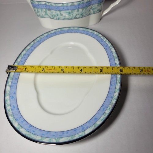 Mikasa AL052 Bristol Lane Pattern Gravy Boat With Under Plate EUC - Bild 16 von 16