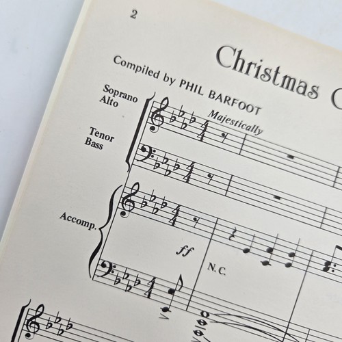 Lot of 5 SATB Choir Sheet Music Christmas Carol Celebration Suite 1 Ware - Picture 5 of 6