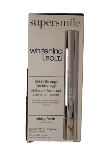 Supersmile Whitening Bolt Zahnaufhellungsstift mintig frisch 0,14 Oz. SCHNELLER VERSAND - Bild 1 von 6