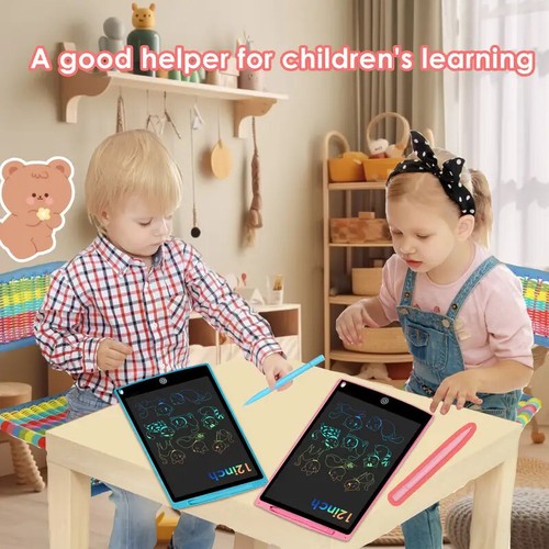 10" LCD Writing Tablet Electronic Drawing Notepad Doodle Board Kids Gift Office - Picture 9 of 14