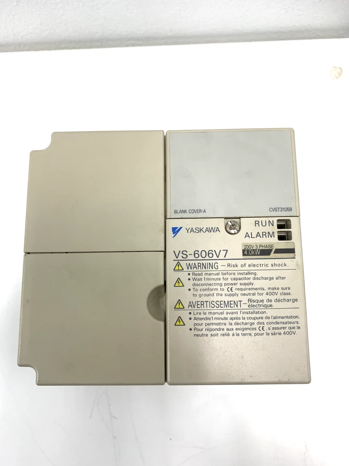 YASKAWA VS-606V7 CIMR-V7CC44P0 frequency inverter - Image 2 of 4