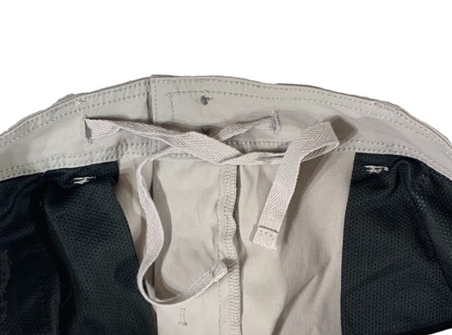 Prana Hiking Pants Womens 12 Light Gray Convertible Roll Up Tab Straight Outdoor - Bild 7 von 9