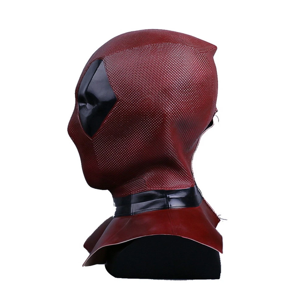 Deadpool 2 Wade Wilson Cos Helmet XMen Halloween Fancy Ball Soft Latex Mask Prop - Image 2 of 4