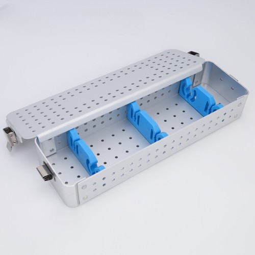 Contenedor de Esterilización Endoscopio Rígido con Tapa, Estuche de Esterilización Médica Nuevo - Imagen 6 de 9