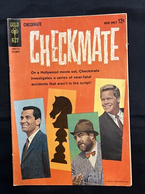 1962 Gold Key CHECKMATE #2 Very Good Condition As Pictured￼