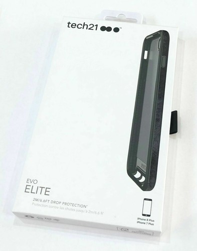 Tech21 iPhone 8 Plus/7 Plus Elite Shock Proof Case Cover Silver/Black/Rose Gold - Picture 12 of 12