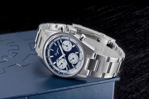 Sugess S442.05.S SWAN NECK DOMED Sapphire Chrono Mechanical Watch SEAGULL 1963 - Picture 9 of 13