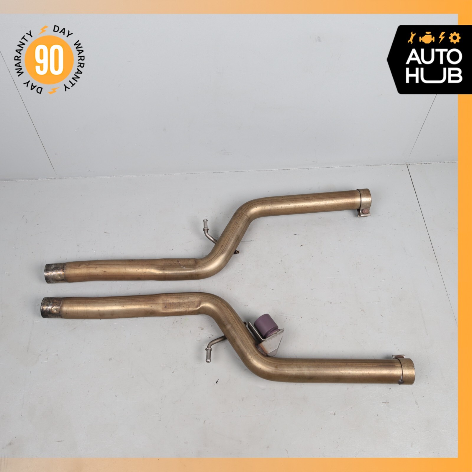 Maserati Quattroporte M139 Engine Exhaust Downpipes Right & Left Set OEM 74k