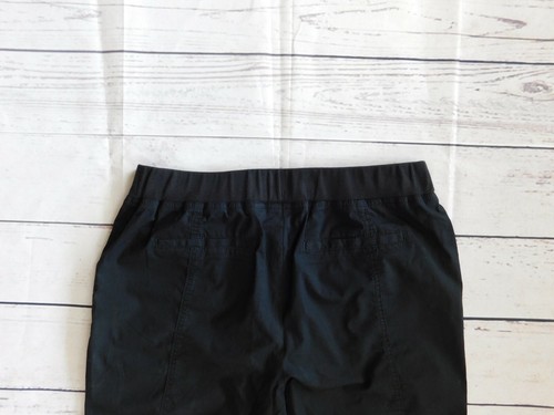 Chico's Solid Black Casual Khaki Bermuda Shorts - Size 0 - Picture 4 of 4