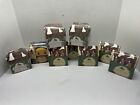Lot of 9 Charles Dickens Ornaments Dept 56 Heritage Collectors Edition 1990's
