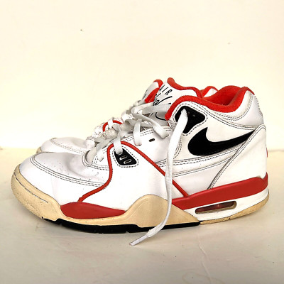 Nike Air Flight 89 EMB White/Black-Team Orange Men s Shoes Sz 7.5 CZ6097 100