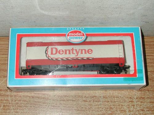 MODEL POWER HO SCALE BOXCARS: 9054 THERMO KING BN & 9016 WOODEN REEFERS DENENTYNE - Bild 3 von 6