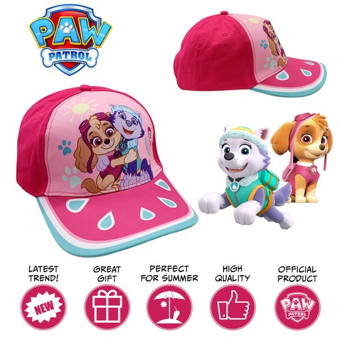 Cappellino per bambina Nickelodeon Paw Patrol berretto baseball bimba 6175 - Picture 2 of 24