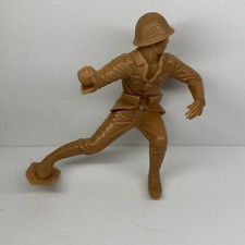 Vintage Marx - 6" Japanese "Grenade Thrower" Soldier Figure - 1963