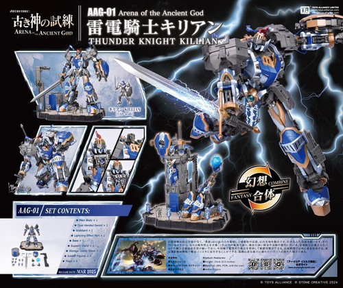 13299 ARENA OF THE ANCIENT GOD AAG-01 Thunder Knight Killian(1/60) - Picture 23 of 23
