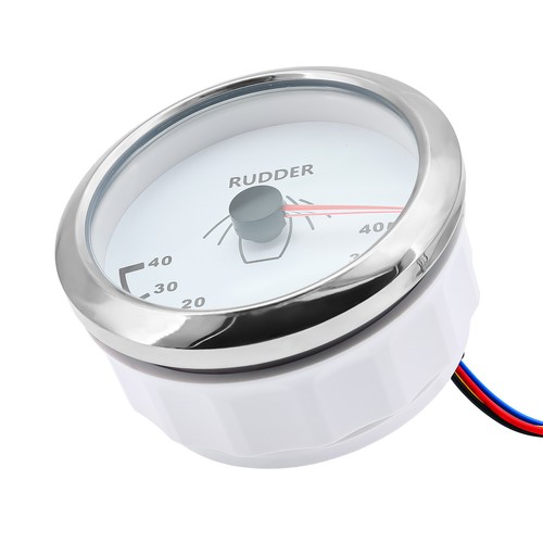 85mm Waterproof Marine Boat Rudder Angle Indicator Gauge With Sensor 0-190ohms - Picture 8 of 15