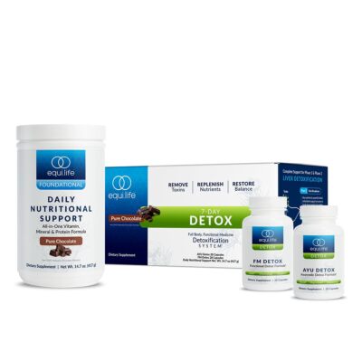 Equilife Dr. Cabral 7-Day Detox Cleanse Chocolate 14 Servings Full Body