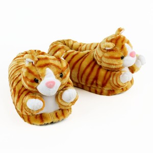 tabby cat slippers