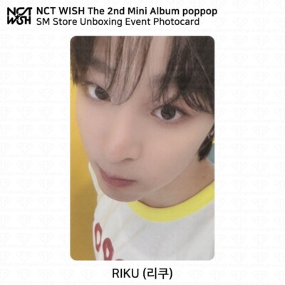 NCT WISH The 2nd Mini Album poppop SM Store Unboxing Event