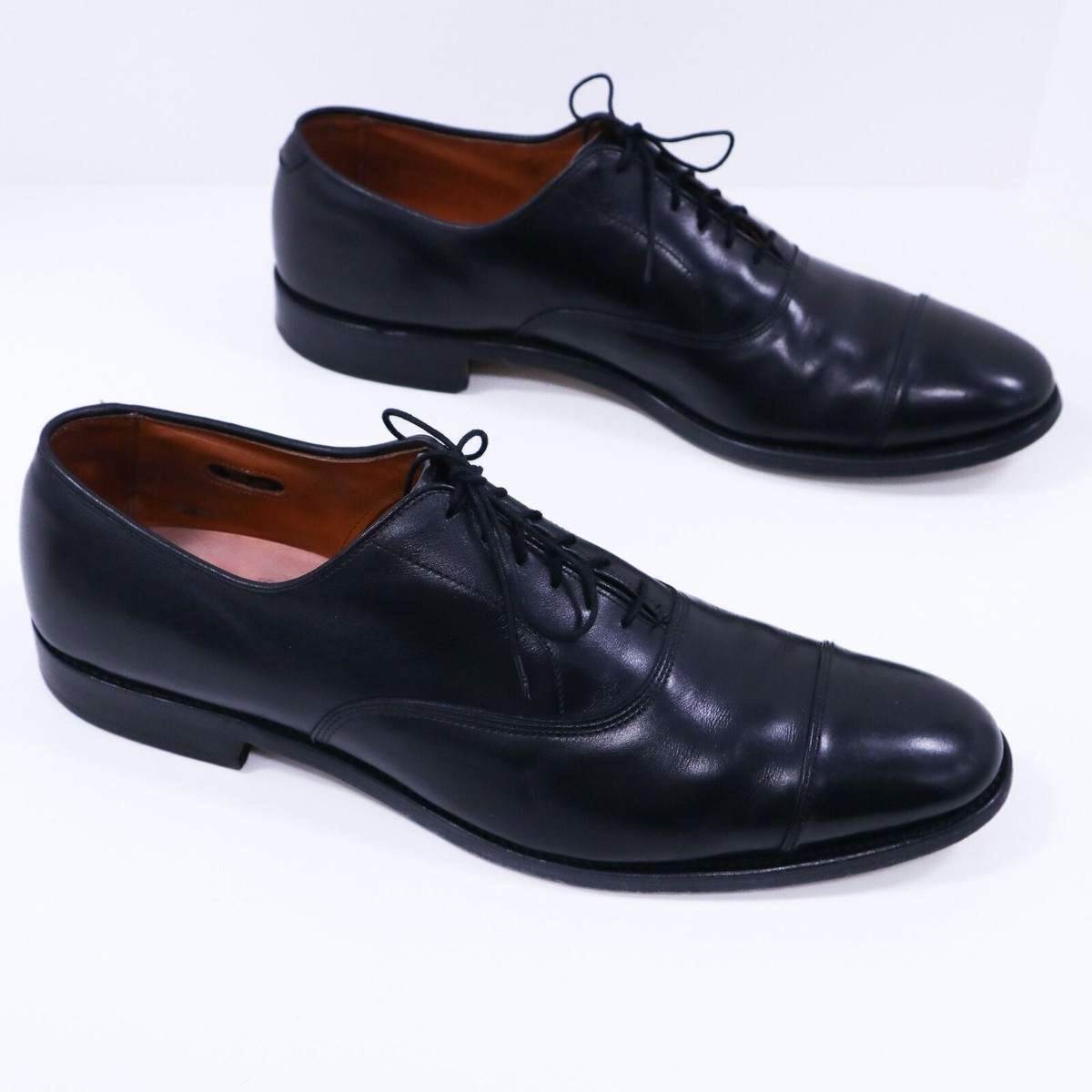 Allen Edmonds Park Avenue Oxford Dress Shoe Mens 12 Black Leather