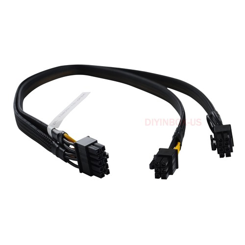 NEUF câble d'alimentation 10 broches à 8 + 6 broches pour DELL Precision 5820 T5820 et GPU 60 cm - Photo 16/23