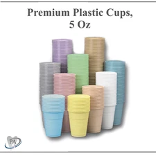 Dental Office Patient Medical Cups 5 oz Plastic Drinking Disposable 100-5000