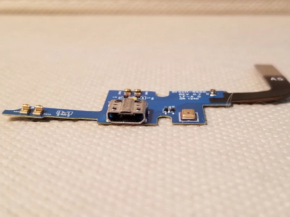 NEW Samsung OEM Charging Port Dock Charger Flex Cable for Galaxy Note 2 R950 - Image 3 of 3