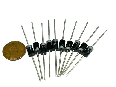10 Pieces Rectifier Diode mic 1N5408 IN5408 3A 1000V SILINCON DO-27 G1024