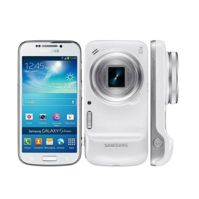 Samsung スマートフォン ホワイト デュアルカメラ Samsung Galaxy S4 zoom C1010 SM-C101 HSDPA 4.3