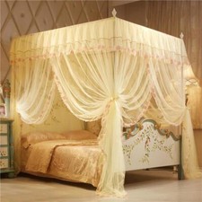 Bed Canopy Princess Mosquito Bedding Net Bed Tent Floor-Length Curtain 1.5 2 M