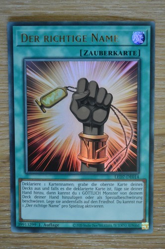 Yu-Gi-Oh! Legendary Duelists 7: Rage of Ra LED7-DE Deutsch Karten 1. Auflage - Bild 16 von 58