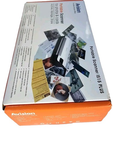 Avision IS15 Plus - Portable USB Scanner for Photos & Cards 600dpi!! New! - Picture 7 of 9