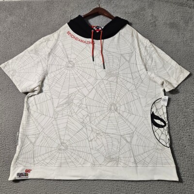 Disney Parks Marvel Spider Man 60th Anniversary Hoodie T Ashley Eckstein 2XL XXL