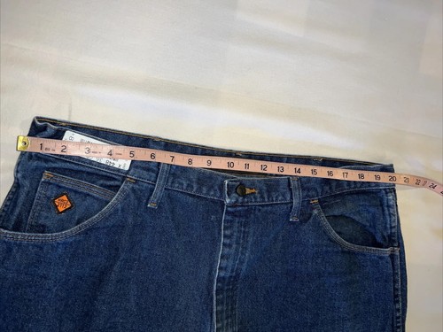 Wrangler FR Flame Resistant Relaxed Fit Blue Jeans 40x36 FR31MWZ HRC2 2112 - Bild 10 von 14