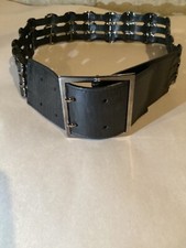 Cintura donna vintage Celyn B taglia M nera