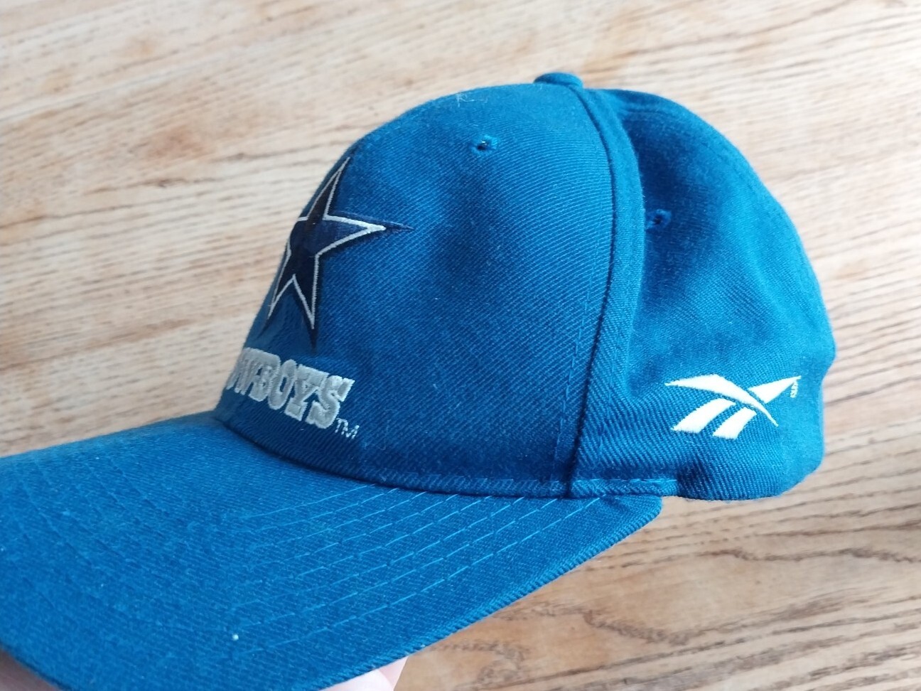 Vtg Reebok NFL Pro Line Dallas Cowboys adjustable hat/cap thumbnail 2