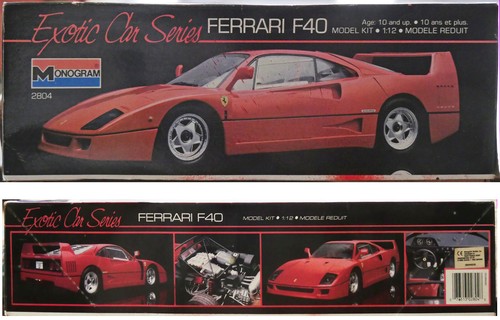 Ferrari F40 1/12 por Monogram - Imagen 3 de 7