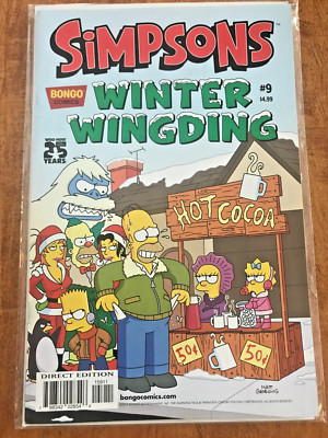 THE SIMPSONS: WINTER WINGDING #9 BONGO COMICS 2014 MATT GROENING - NM