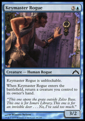 MTG Magic the Gathering Keymaster Rogue (39/257) Gatecrash LP
