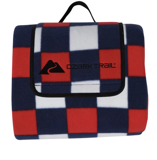 Red white and blue picnic blanket deals